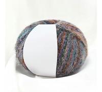 XWNXQ 8/12/16/20 Knäuel 50 g Mohairgarn mit Farbverlauf, weiches Mohairgarn zum Stricken, für selbstgemachte Häkelpullover, Schals, Mützen und Handschuhe