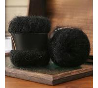 XWNXQ 8/12/16/20 Stück 25 g weiches Mohair-Strickgarn, langfloriges Mohairgarn, zum Handstricken von Mützen, Schals und Tüchern