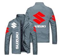 XWSBUDE Kleidung, Für Suzuki Jimny 2012-2017 Sweatshirt Hoodie Outdoor-Freizeit-Cardigan-Jacken Klassische Sportbekleidung Joggingkleidung,C-XXXL