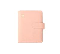 XXCLW Reisepasshülle aus Leder, wasserdicht, Reisepasshülle, Kreditkartenetui, niedliches Reisepassbuch für Damen/Herren, Schnalle, Reisepasshülle, Beige., Einheitsgröße