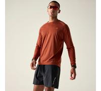Dare2b Herren T-shirt Mann Agile Lg Slv T Orange Größe XXL