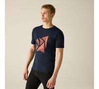 Dare2b Herren T-shirt Mann Movementiii Blau Größe XXL