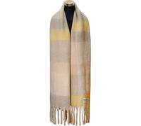XXL-Schal CHILLOUTS "Gero Scarf", Damen, beige (beige, grau), Kunstfaser, kariert, mehrfarbig, Modetücher, mit dicken Fransen (56829101-0) beige, grau