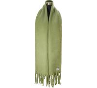 XXL-Schal CHILLOUTS "Govinda Scarf", Damen, grün, Feinstrick, Kunstfaser, unifarben, Modetücher, mit eleganten Fransen (25564207-0) grün