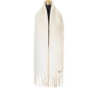 XXL-Schal CHILLOUTS "Govinda Scarf", Damen, weiß (sanftes weiß), Feinstrick, Kunstfaser, unifarben, Modetücher, mit eleganten Fransen (34295362-0) sanftes weiß