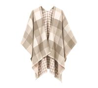 XXL-Schal "Karo", Damen, beige, Polyacryl, COLLEZIONE ALESSANDRO, unifarben, Basic, Modetücher, kuschelweich, Made in Italy (94493828-0) beige