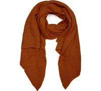 XXL-Schal STYLEBREAKER "Asymmetrischer unifarbener Web Schal", Damen, braun (cognac), Obermaterial: 100% Viskose CV., Modisch, Modetücher (53334465-0) cognac