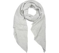 XXL-Schal STYLEBREAKER "Asymmetrischer unifarbener Web Schal", Damen, grau (hellgrau), Obermaterial: 100% Viskose CV., Modisch, Modetücher (64195311-0) hellgrau