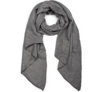 XXL-Schal STYLEBREAKER "Asymmetrischer unifarbener Web Schal", Damen, grau, Obermaterial: 100% Viskose CV., Modisch, Modetücher (69312752-0) grau