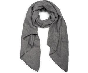 XXL-Schal STYLEBREAKER "Asymmetrischer unifarbener Web Schal", Damen, grau, Obermaterial: 100% Viskose CV., Modisch, Modetücher (69312752-0) grau
