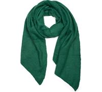 XXL-Schal STYLEBREAKER "Asymmetrischer unifarbener Web Schal", Damen, grün (dunkelgrün), Obermaterial: 100% Viskose CV., Modisch, Modetücher (97206155-0) dunkelgrün