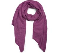 XXL-Schal STYLEBREAKER "Asymmetrischer unifarbener Web Schal", Damen, lila (violett), Obermaterial: 100% Viskose CV., Modisch, Modetücher (23463854-0) violett
