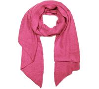 XXL-Schal STYLEBREAKER "Asymmetrischer unifarbener Web Schal", Damen, pink (fuchsia), Obermaterial: 100% Viskose CV., Modisch, Modetücher (76272213-0) fuchsia