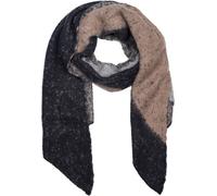 XXL-Schal STYLEBREAKER "Asymmetrischer Web Schal 3-Farbig", Damen, schwarz (schwarz, grau, taupe), Obermaterial: 80% Viskose CV. 20% Wolle WO., Modisch, Modetücher (60199952-0) schwarz, grau, taupe