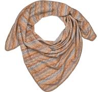 XXL-Schal STYLEBREAKER "Dreieckstuch Zick-Zack Webmuster", Damen, braun (braun, beige, grau), Obermaterial: 100% Viskose CV., Modisch, Modetücher (32277855-0) braun, beige, grau