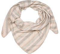 XXL-Schal STYLEBREAKER "Dreieckstuch Zick-Zack Webmuster", Damen, rosa (rose, beige, grau), Obermaterial: 100% Viskose CV., Modisch, Modetücher (64566162-0) rose, beige, grau
