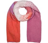 XXL-Schal STYLEBREAKER "Web-Schal mit Pixel-Farbverlauf", Damen, rosa (rose, orange), Obermaterial: 80% Viskose CV. 20% Wolle WO., Modisch, Modetücher (87042836-0) rose, orange