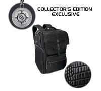 XXL Tabletop RPG Backpack Black - Collector's Edition (Drachenleder-Optik)