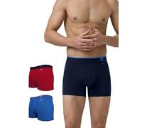 XYXX Herren-Boxershorts aus Micro-Modal, eng anliegend, einfarbig, 3er-Pack (X-Large - Black Iris)
