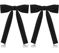 XZEIT 2 Stück Western Kentucky Stil Krawatten Bolo Fliege Satin Western Schleifen Band Krawatte Band Krawatten für Männer Bolo Fliege,Geeignet für alle Arten von Partys,Abschlussfeiern, Abendveranstal