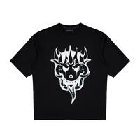 Y-3 Chito Graphic SS Tee Schwarz in Größe M