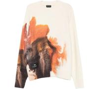 Y-3 - Gfx Knit Crew Cwhite/multco - Größe L - weiß