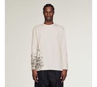 Y-3 GFX LANGARMSHIRT Chalk White L