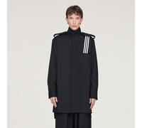 Y-3 Hemdjacke aus veredeltem Wollstoff Black M