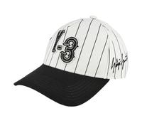 Y-3 Pinstripe Cap Beige in Größe M