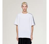 Y-3 RAW EDGE 3-STREIFEN T-SHIRT Chalk White S
