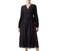 Y.A.S Damen YASLUMA LS Long WRAP Dress S. NOOS Wickelkleid, Black, L