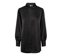 Y.A.S Damen YASPELLA LS Shirt S. NOOS Bluse, Black, Small