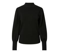 Y.A.S Damen YASFONNY LS Knit Pullover S. NOOS Strickpullover, Black, XS