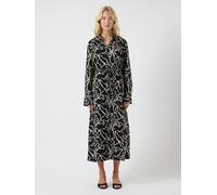 Y.A.S - YASKAYA LS LONG SHIRT DRESS S. NOOS black - Gr. - 42