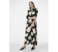 Y.A.S "YASSAVANNA LONG SHIRT DRESS" Sommerkleid, mit 3/4 Ärmel (76878356-L) schwarz aop:mille