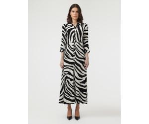 Y.A.S "YASSAVANNA LONG SHIRT DRESS" Viskose, loose fit (29677101-S) birch aop:zebra print