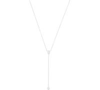 Y-Kette AMOR "2039098", silber (silberfarben, kristallweiß), Halsketten, Damen, Silber 925 (Sterlingsilber), L: 46, mit Zirkonia (synth.) (43852222-0) silberfarben, kristallweiß