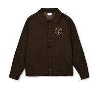 Y Yellowstone Herren Dutton Ranch Y, Braun, XXL