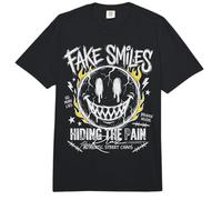 Y2K Streetwear Mode Vintage Fashion Damen Herren Retro Smile Comfort Colors Adult Heavyweight T-Shirt
