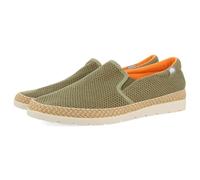 Yacolt Espadrilles für Herren, aus Netzstoff, mit recycelter Baumwolle, Beige, kaki, 45 EU