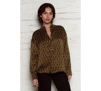 Yahmo Mona Hemd Cupro Artdeco (GRÜN) XS