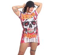Yakuza Damen Death Bloom Urban T-Shirt Kleid