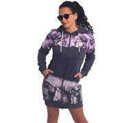 Yakuza Damen Rose City Long Kapuzenjacke, Parisian Night, S