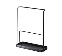 Yamazaki Schmuckständer Tower für Brillen und Accessoires Metall schwarz 20 x 7,5 x 25,5 cm