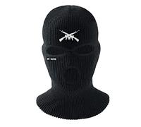 YAMEE Balaclava 3-Loch-Vollmaske Sturmhaube Damen Herren,Wintermütze Unisex Skimütze,Strickmütze Herren Warm Gesichtsmaske für Outdoor Radfahren Skifahren Laufen
