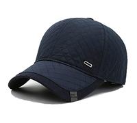 YAMEE Basecap Herren Winter mit Ausklappbarem Ohrenschutz,Wintermütze Unisex Baseballmütze,Wintercap Herrencap Herbst/Winter Weichem Innenfutter