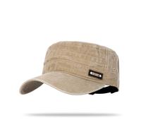 YAMEE Military Cap Herren Vintage Denim,Army Cap Herren Atmungsaktiven Sonnenschutz