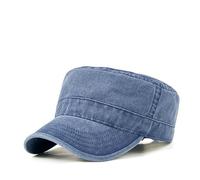 YAMEE Military Cap Unisex Denim,Army Cap Herren Klassische Vintage,Baseball Cap Damen Baumwolle,Militär Cap Herren Sonnenschutz,Basecap Verstellbare Für Männer Frauen