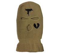 YAMEE Sturmhaube Herren Damen,Balaclava - 3-Loch Sturmmaske,Vollmaske Skimütze Wintermütze Strickmaske Vollgesichtsabdeckung für Outdoor Radfahren Skifahren