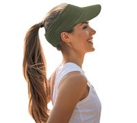 YAMEE Visor Cap Damen Elastisch Sonnenschutz Atmungsaktive,Sonnenhüte für Männer Frauen im Frühling Sommer Schnelltrocknend,Sonnenblende Herren Leicht Weich,Strand Sonnenvisor Damen UV-Schutz,Outdoor